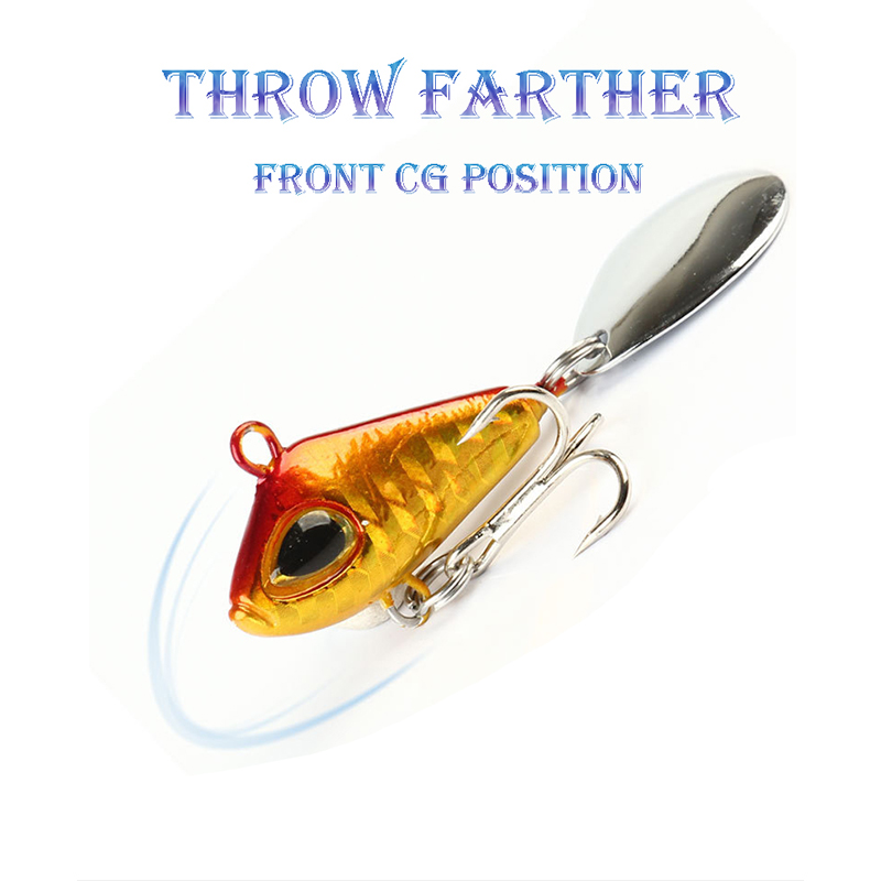 1 adet 6/11/18/22g VIB Crankba - Fishing Lure Spoon incelemesi ve fiyatı
