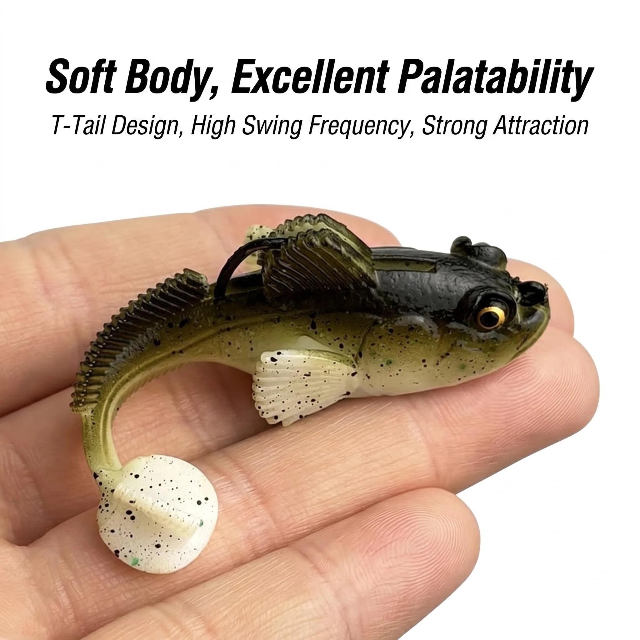 1 adet 10g13g18g Goby Lure Jig - Fishing Lure Spinnerbait incelemesi ve fiyatı