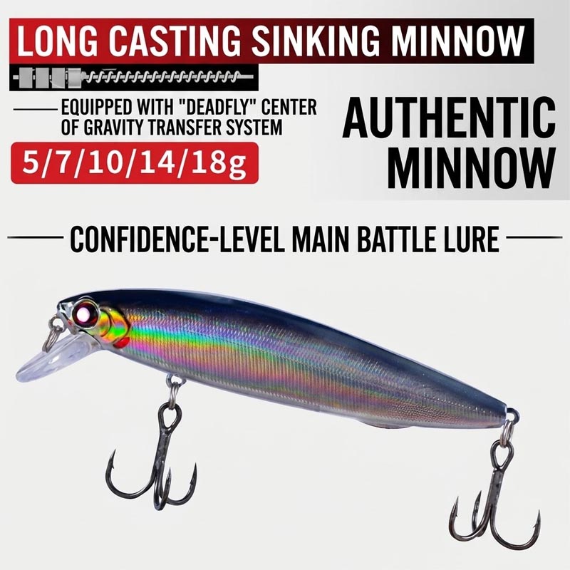 Batar Tip Minnow Balıkçılık Ye - Fishing Lure Jerkbait incelemesi ve fiyatı
